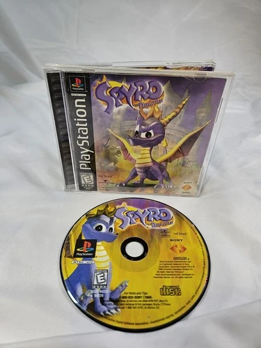 Spyro the Dragon (Sony PlayStation PS1) CIB Complete Black Label | Tested