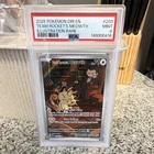 New ListingPokémon Team Rocket's Meowth Illustration Rare Holo 203/182 PSA 9