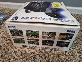 Sega Saturn USA Console Complete in Original Box CIB TESTED WORKING