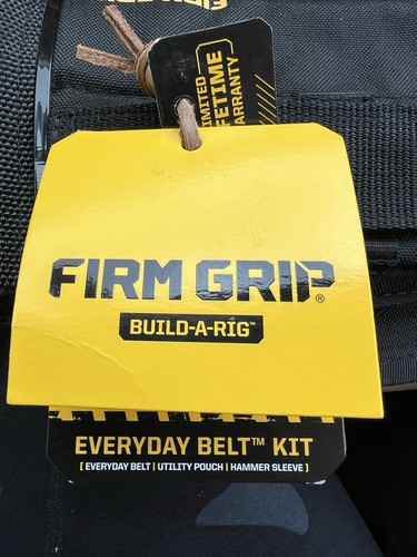 FIRM GRIP Build-A-Rig Everyday Belt Kit Includes Utility Pouch and Hammer Sleeve - Picture 2 of 5