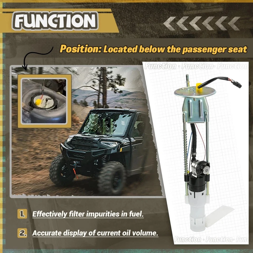 New Polaris Fuel Pump Hanger For 2006-2013 Polaris Ranger 500 Ranger 700 2520674 Foto 4 de 4