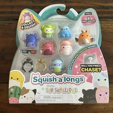 Squishmallows Series 2 Squish A Longs 8 Mini Squish Set  Mystery Squish Inside