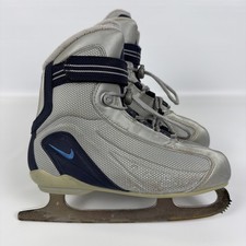 NIKE Flexposite Łyżwy Szare Niebieskie Damskie Rozmiar US 6 UK 4 EU 36,5