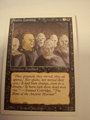 Scathe Zombies Magic the Gathering MtG