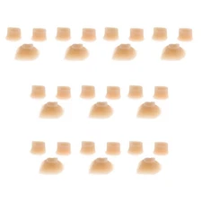 10 Sets Rubber Flute Piccolo Pads Woodwind Instrument