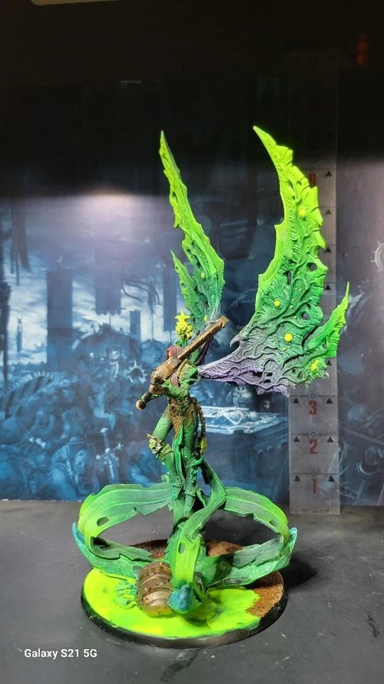 for 40k death guard mortarion female pinup painted sexy miniature - Image 4 of 4