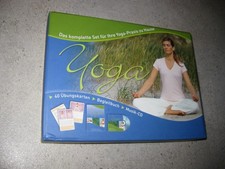 Yoga Set - Box - 40 Karten - Begleitbuch - Mu...