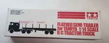 Tamiya 1/14 56306 Semi Truck Flatbed Trailer King Grand Knight Hauler In US