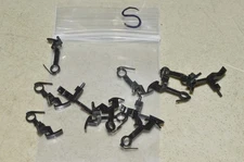 HO scale PARTS Stewart lot set pack of (12) plastic horn hook couplers