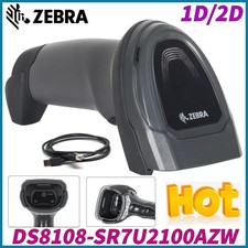 Zebra DS8108-SR7U2100AZW DS8108-SR 1D/2D Imager Scanner CBA-U21-S07ZBR USB Cable