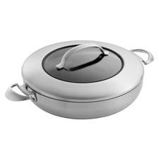 Scanpan CTX 12.75" Covered Chef's Pan – Stainless Steel Nonstick Cookware