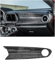 For 16-24 Camaro Carbon Fiber Dashboard Instrument Panel Cover Replacement For 16-24 Camaro Carbon Fiber Dashboard Instrument Panel Cover Replacement