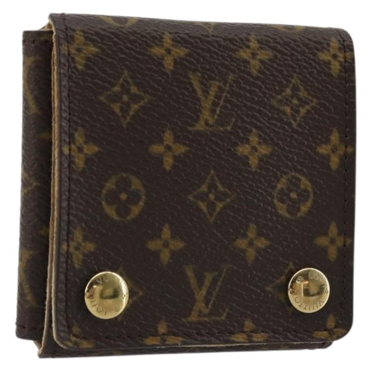 Louis Vuitton アクセサリーケース モノグラム LOUIS VUITTON Monogram Jewelry Case Jewelry Box LV Auth YKZ1515 | eBay