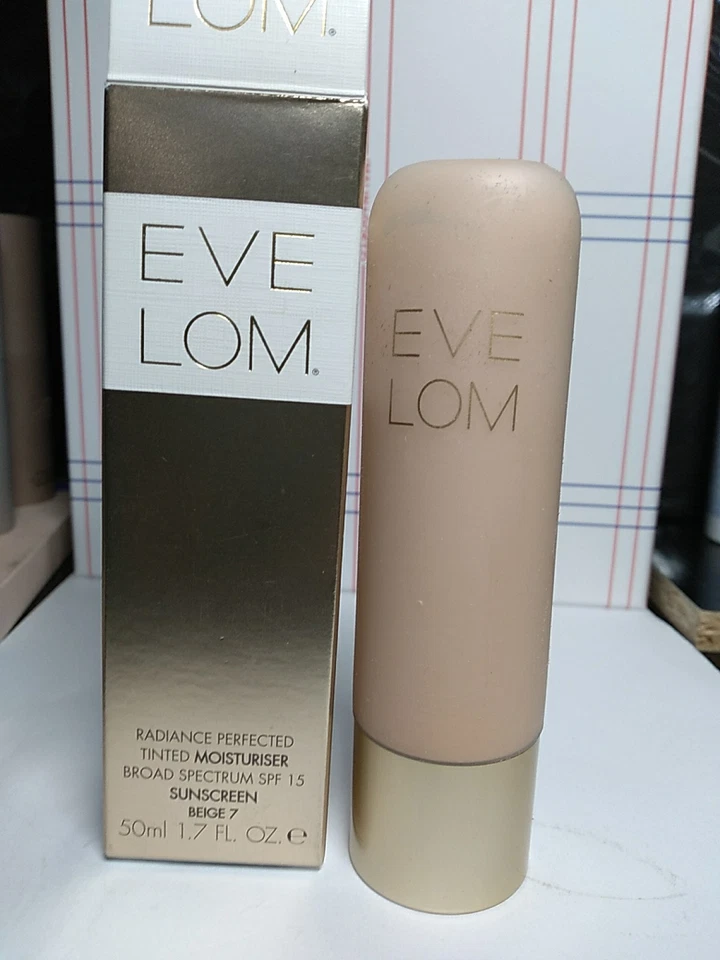 EVE LOM RADIANCE PERFECTED TINTED MOISTURIZER SPF 15 ~ BEIGE 7, 1.7 OZ NIB - Image 2 of 4