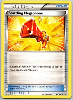 Startling Megaphone 97/106 Uncommon Flashfire Pokemon - Image 1 of 2