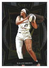 2025 Panini Select WNBA #14 - Kalani Brown - Phoenix Mercury - NM