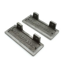 Oakcrafts - Antique Cast Iron Alcove Brackets