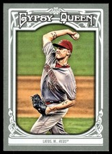 Mat Latos 2013 Topps Gypsy Queen #349 Reds MLB READ FREE SHIPPING AutographDen