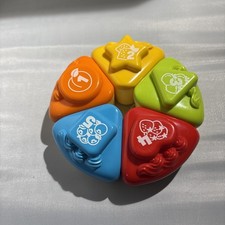 Leap Frog Replacement Musical Rainbow Tea Party Cake Slices Lot of 5 Plastic