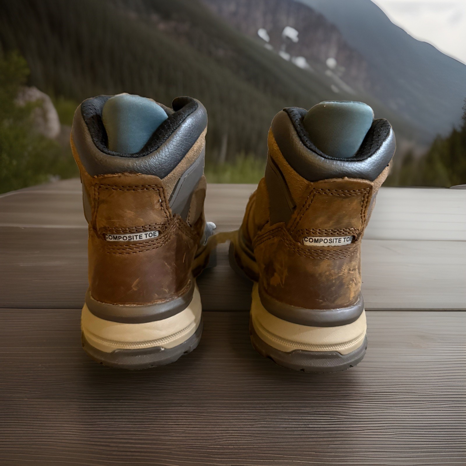 Caterpillar Women Excavator Superlite WP Thinsulate Carbon Comp Toe Boot Brown image 4