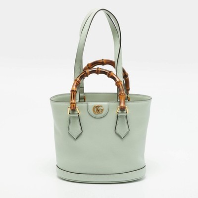 Gucci Tasche Diana Small Mint Green Leather