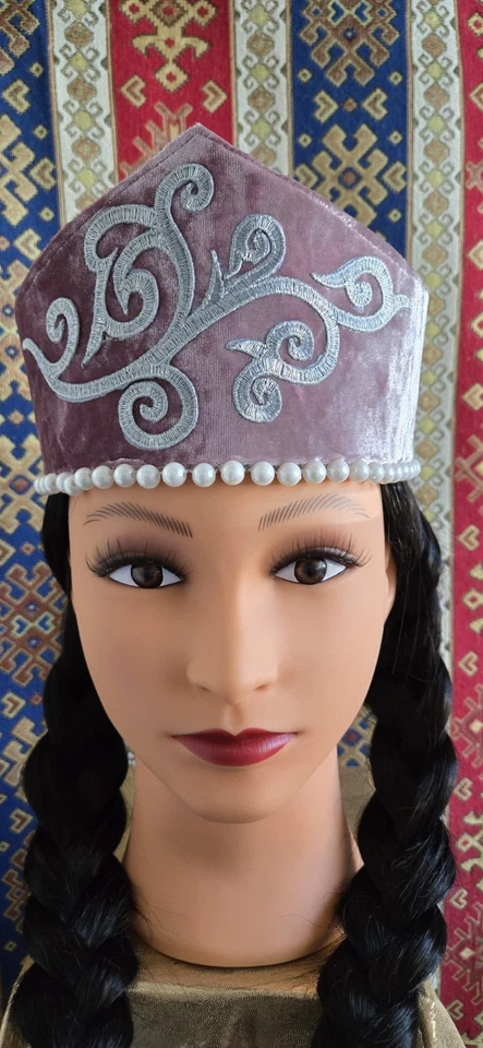 Tocado, Disfraz, PERLA, Hecho a Mano, Danza, Tradicional, Para Mujer, Armenio, Kopi Foto 2 de 4