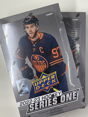 Upper Deck 2022-23 Hockey Series One 2 Hobby Boxes Young Guns NHL
