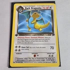 1st Edition Dark Dragonite 22/82 Team Rocket Pokemon Card Good Condition