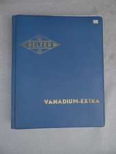 alter Werkzeugkatalog Belzer Vanadium-Extra 500 1957 + Erweiterung 1963
