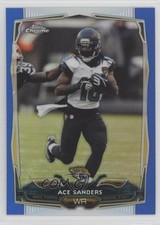 2014 Topps Chrome Blue Refractor 102/199 Ace Sanders #48 04xt