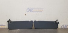 93 Toyota Pickup Deluxe Sun Visor Set Pair Blue