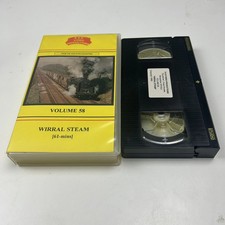 B & R VHS Wirral Steam Volume 58 VHS Video PAL NOT DVD