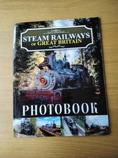 Paperback Steam Railways Of Great Britain Photobook