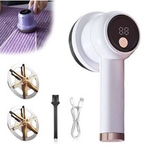 Electric hair removal device, USB interface, LED display, portable fabric hair
