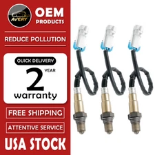 3pcs Oxygen Sensor For 2002-2005 Chevrolet Blazer V6 4.3L Upstream+Downstream