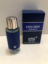 MONT BLANC EXPLORER ULTRA BLUE 1 oz / 30 ML EAU DE PARFUM NEW IN DAMAGED BOX