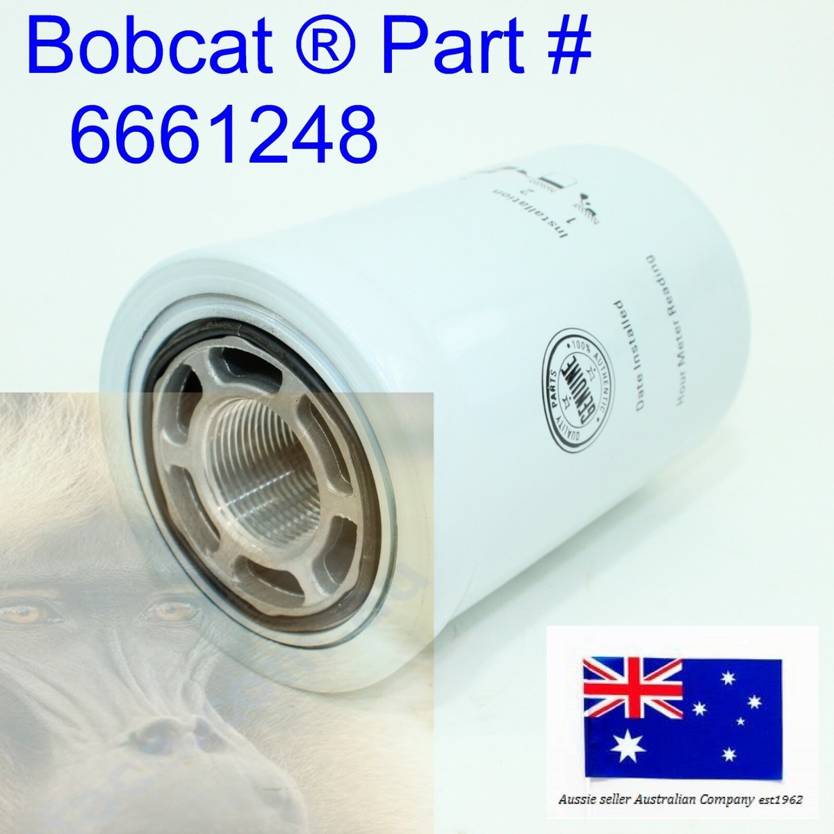 fits Bobcat HYDRAULIC OIL FILTER 6661248 6599543 325D 325G