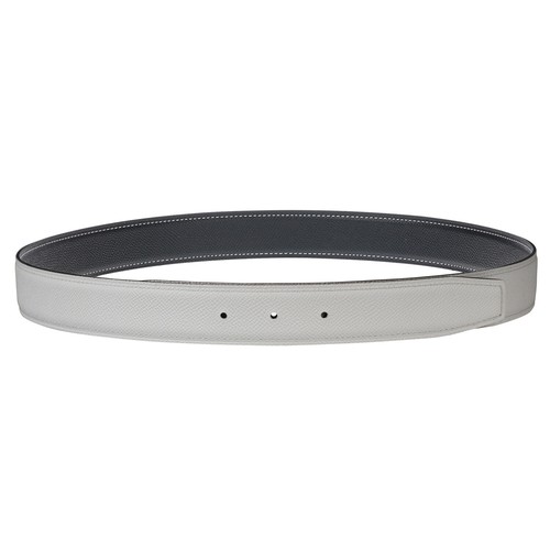 Reversible H Full Grain Leather Belt Buckleless Replacement Strip Gift 32mm Wide - Picture 30 of 36