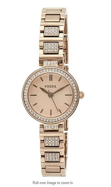 Fossil Karli Mini Three-hand Pastel 