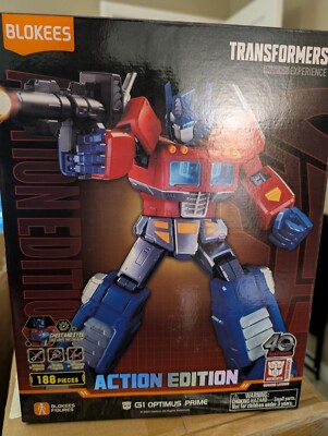 Blokees Transformers Action Edition G1 Optimus Prime Model Kit