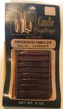 Vintage Lavender Candle Crafting by Yaley Candle Dye Sealed