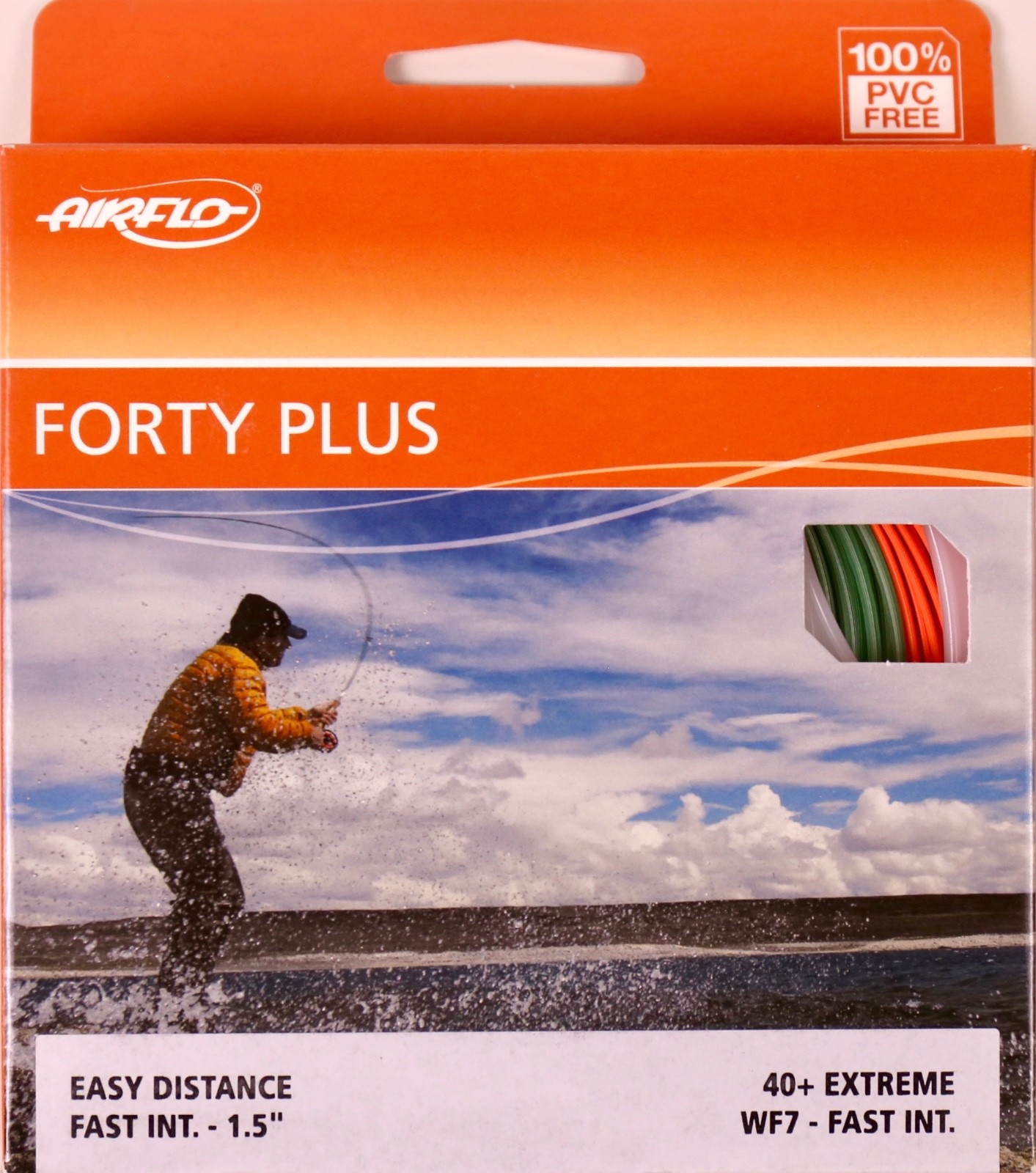 Airflo Forty Plus Extreme WF7 Fast Intermediate Fly Line Libre FAST SHIPPING 40+ Airflo Forty Plus Extreme WF7 Fast Intermediate Fly Line Libre FAST SHIPPING 40+
