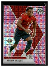 2021 Panini Mosaic Euro #162 Adama Traore Pink Camo