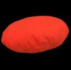 aa135n Hot Orange Round Shape Cotton Canvas Cushion Cover/Pillow Case*Custom