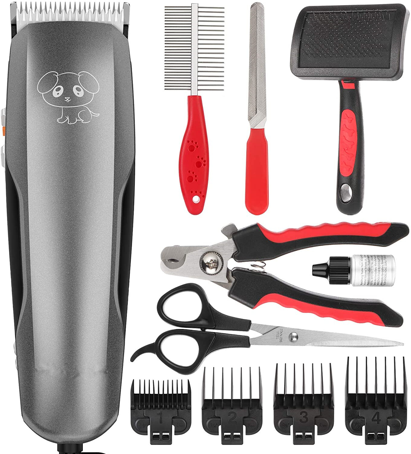 Dog Clippers,Dog Grooming Kit 36V Powerful Motor Low Noise P