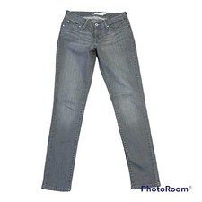 Levi's Demi Curve Womens Size 4/27 Gray Modern Rise Skinny Denim Jeans