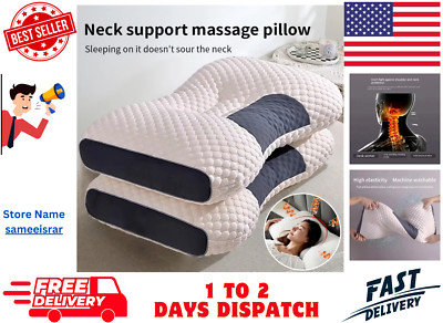 Neck Pillow Help Sleep And Protect The Pillow Neck Cervical Orthopedic Household