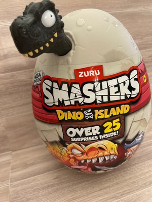 Zuru Smashers Mega Egg Dino Dinosaur Island Pirate - NEW - 25 Surprises