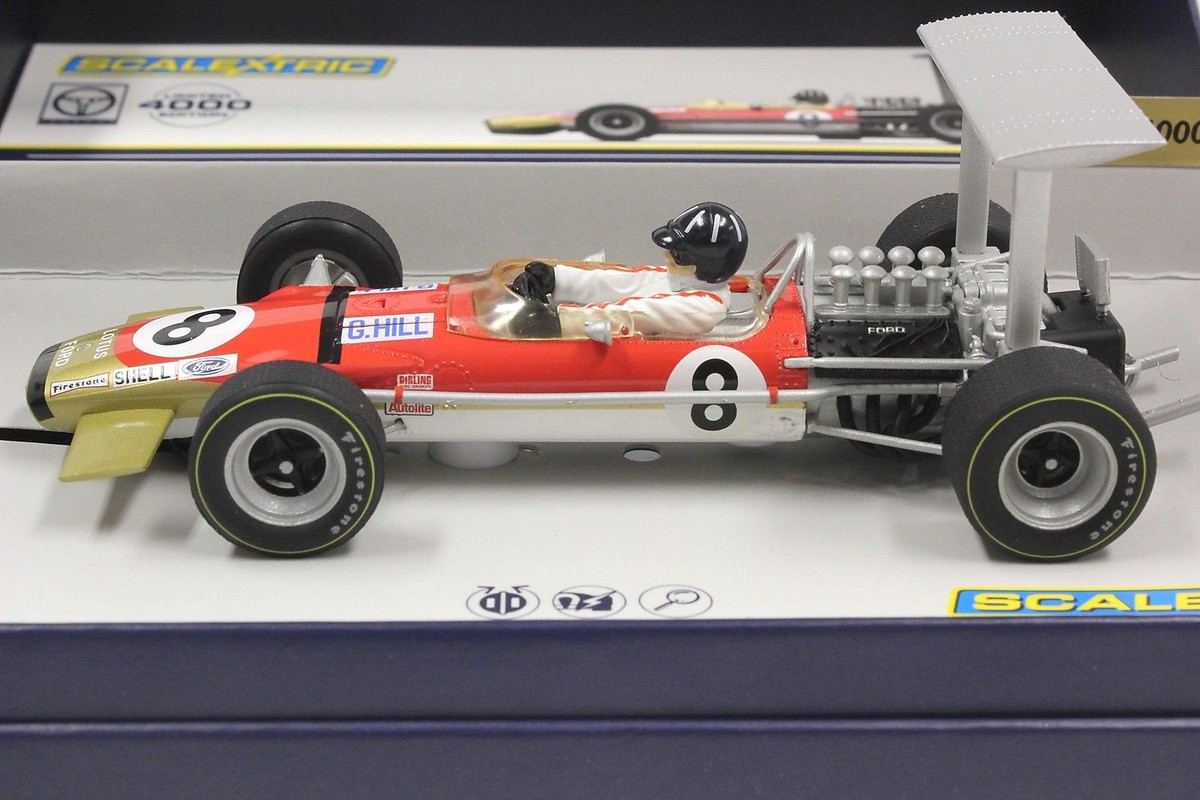 Scalextric C3543A Lotus 49 F1 Graham Hill, #8 Limited Edition 1/32