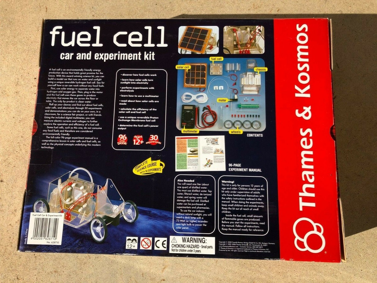 NEW Science Hydrogen Fuel Cell Car Experiment Kit 30